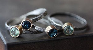 Image of Natural Blue Sapphire Ring- as seen in LUCKY Magazine