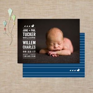 Image of Little Ducks Birth Announcement
