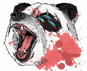 Image of "night growler" giclee print (3 editions)