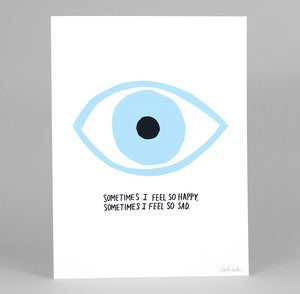 Image of SOMETIMES Print
