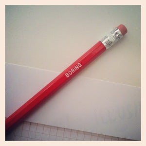 Image of BORING Pencil