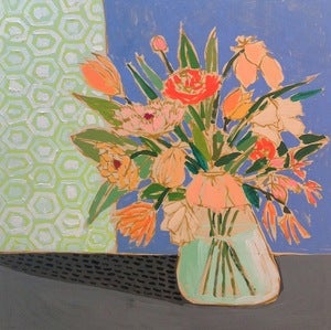 Image of 24x24 Flowers for Judith