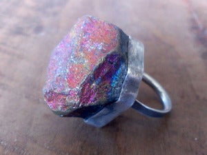 Image of CHALCOPYRITE ring