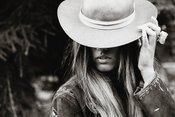 Image of 1970's Mark O'Carrigan Leather Hat 