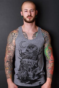 Image of Predator and Prey gray tank