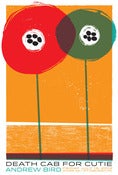 Image of Andrew Bird & Death Cab For Cutie poster