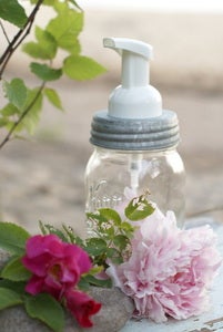 Image of Foaming Lid for Your Mason Jar Soap Dispenser