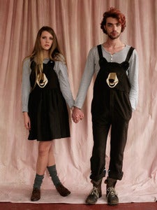Image of Black Boo Boo Bear Dress