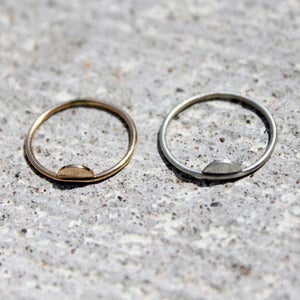 Image of Half Moon Pinky Ring