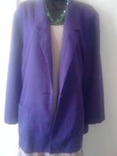 Image of Vintage Grape Blazer Sz 18 
