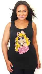 Image of Miss Piggy Tank Top - Tess Munster Shop - Plus Size Tank Top 
