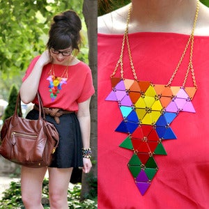Image of Rainbow Warrior Necklace