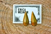 Image of Erica Weiner Vintage Faceted Teardrop Earring