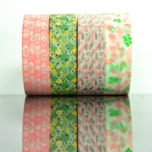Image of Flower + Leaf Washi Tape