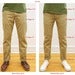 Image of Khaki Japanese Military 10oz Twill Tailored Chinos