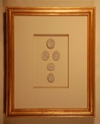 Image of Framed Intaglios - "Sarah" design