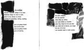 Image of 'Exhibition Texts' lyrics zine