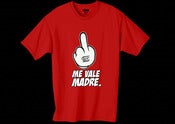 Image of ME VALE MADRE SHIRT (red)