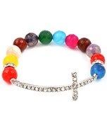Image of Colorful Cross Bracelet (Sold Seperate)