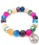 Image of Colorful Peace Bracelet (Sold Seperate)