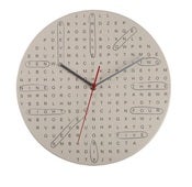 Image of WORDSEARCH CLOCK