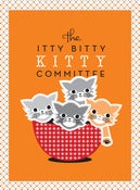 Image of 2012 Itty Bitty Kitty Committee Fundraiser Poster by Boo Davis