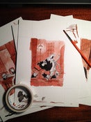 Image of ORIGINAL ARTWORK- The Children of the Night & their Dad (A Necessary Evil)