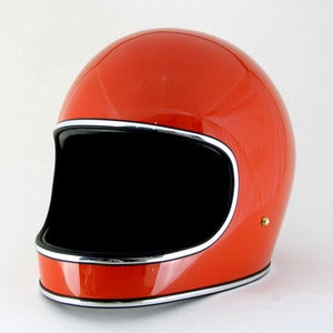 Image of Old Gold "Daytona" full face helmets