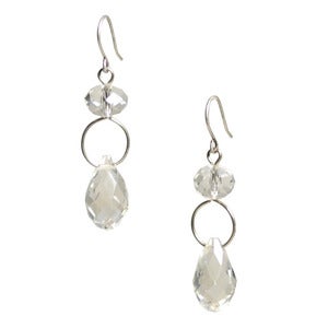 Image of palace earring: clear