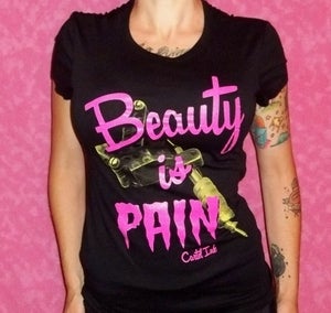 Beauty is Pain Tattoo Gun