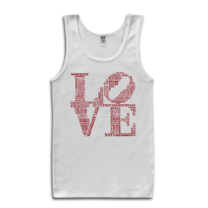 Image of Classic LOVE Tank (White)   