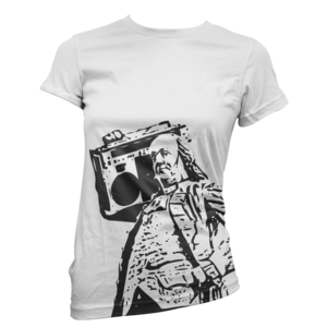 Image of Women's Ben Jammin' Tee (White)