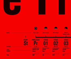 Image of 2012 Tour de France Print