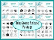 Image of July 2012 Stamp Release Package