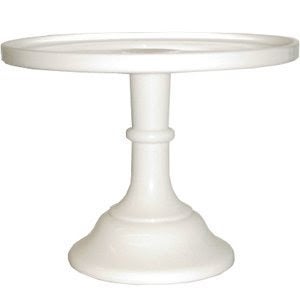 Image of Stunning Milk Glass Pedestal Cake Stands