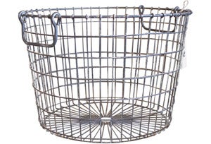 Image of Zinc Wire Basket