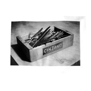 Image of Black and White Photo Printed on Canvas