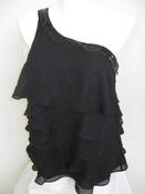 Image of Brand New Lane Bryant Sequin Detail Tiered Top