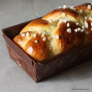 Image of Moules à cake moyen en carton décoré ou uni - 2 tailles