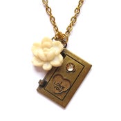 Image of The little book of love necklace