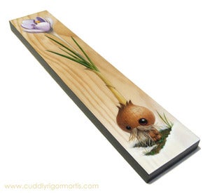 Image of "Augustus Crocus" large mounted print
