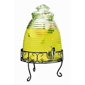 Image of Beehive Glass Drink Dispensers