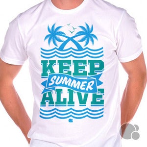 Image of EST-Keep Summer Alive - white