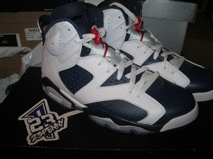 Image of Air Jordan VI (6) Retro "Olympic" 2012 *SOLD OUT*