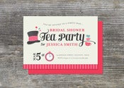 Image of Mad Hatter Tea Party Invitation (10)