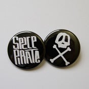 Image of Space Pirate button set