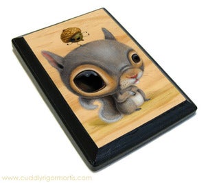 Image of "Skwoil" mounted giclee print