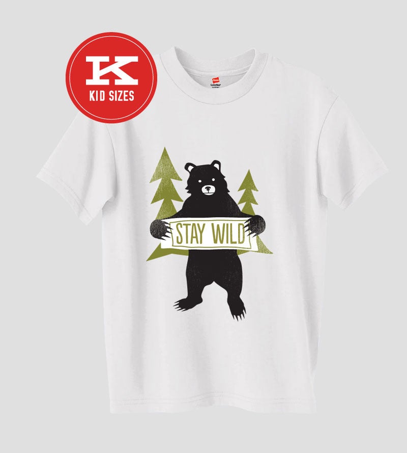 Image of Stay Wild (Kids) - Batch 2 | Designed by Amy Sullivan