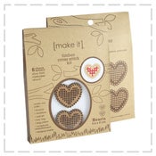 Image of Timber Love Heart Cross Stitch Kit