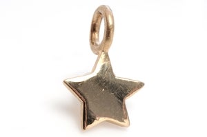 Image of 14kt Gold Mini Star Charm